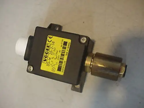 Vogel Oil System Pressure Switch Ds-W 20-2-S8