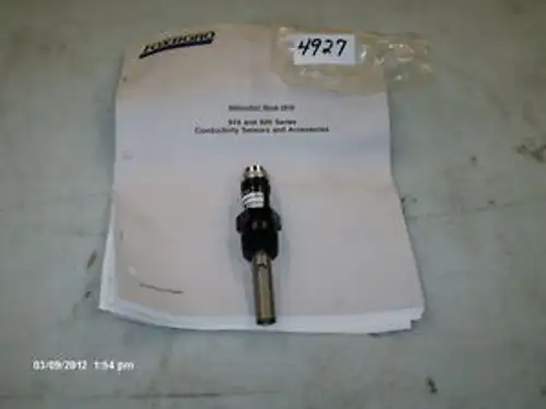 Foxboro Conductivity/Resistivity Cell #920-Ea1-69 2B9935 1 Npt W/Manual