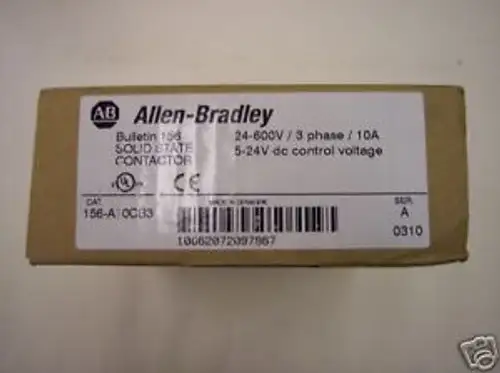 Allen Bradley #156-A10Cb3 Solid State Contactor 1/1/3