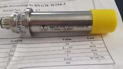 Uv Sensor Dvgw W294-3 Sglux 40?√â?? Certified Water Purifiers