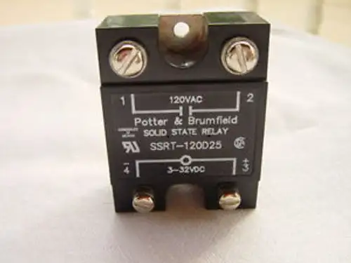 Potter & Brumfield Ssrt-120D25 Solid State Relay Ssrt120D25 3-32Vdc 11