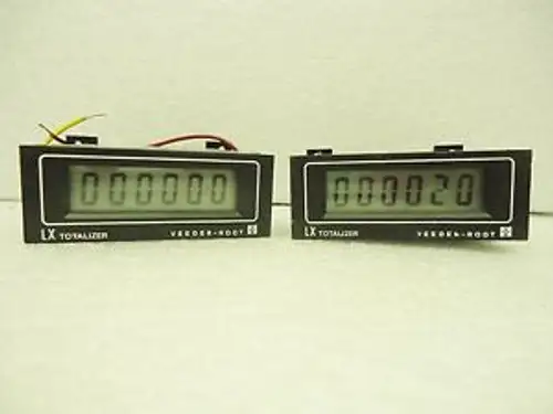 Veeder Root Prozesskontrolle Zähler 799716-020 Lx Totalisator W/Manuell