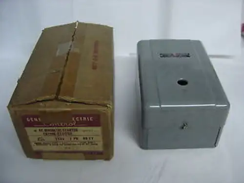 General Electric Cr7006-C100B2 Magnetic Starter 110Vac 1Ph 2Hp Type 1 Encl.