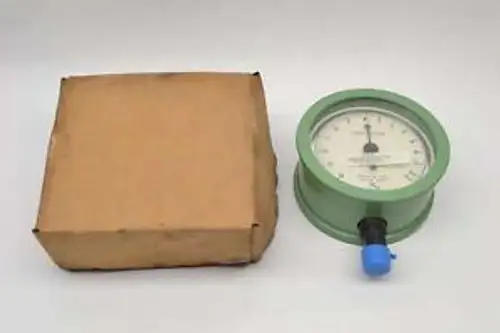 Ashcroft 250-357-A 0-15Psi Dual 0-30In-Hg 5 In 1/2 In Npt Pressure Gauge B478479
