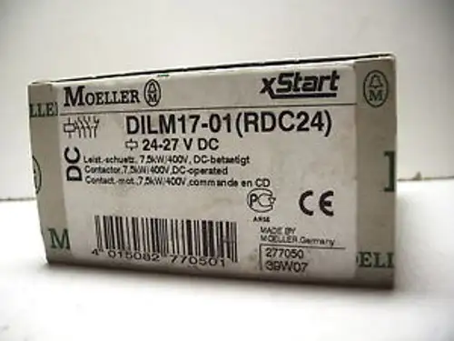 Klockner Moeller Dilm17-01 Dil Mc17 24-27Vdc contattore