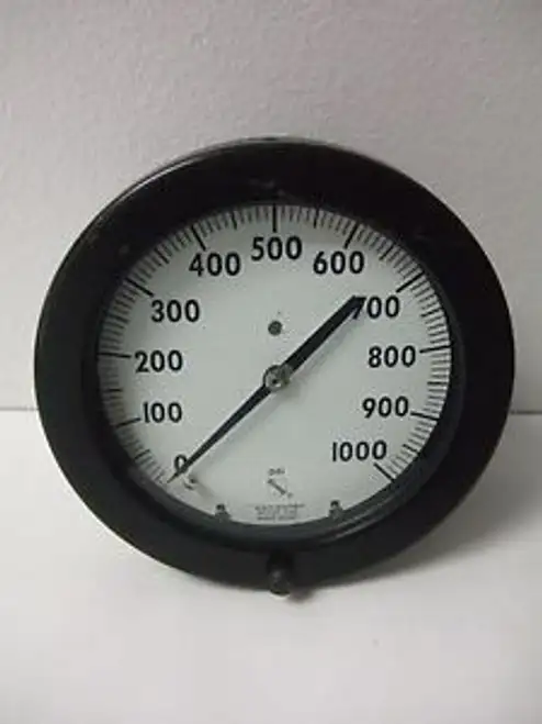 Ashcroft Maxisafe 0-100O Psi Gauge Psig Pressure Gage