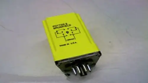 Potter And Brumfield Cgb-38-79010M 2 Pole 120Vac 10A 時間延遲繼電器