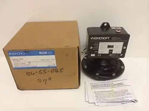 Un Ashcroft Vacuum / Pressure Switch B461B-Xfm 30H2O