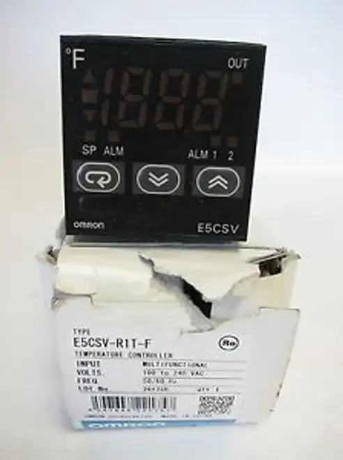Omron E5Csv-R1T-F E5Csvr1Tf Temperature Controller