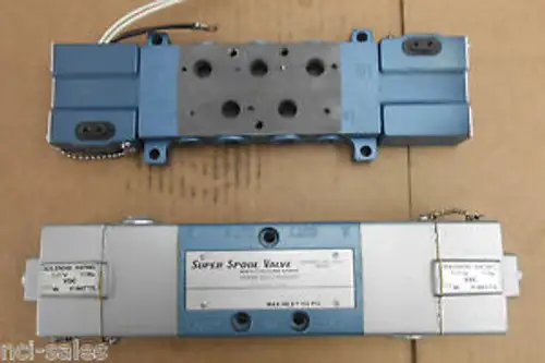 Wabco Fluid Power Super Spool Valve Px34515-3030 L114 & Subplate Py24107