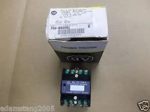 Allen Bradley 700-R800A1 Electrically Held Relay 120V Coil Series B Type R