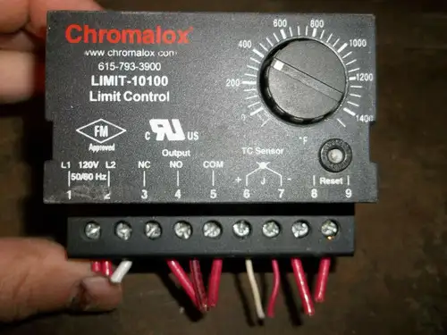 Chromalox Limit-10100 Limit Temperature Controller