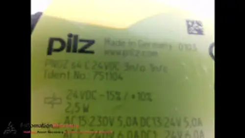 Pilz 751104 Pnozsigma Configurable Safety Relay