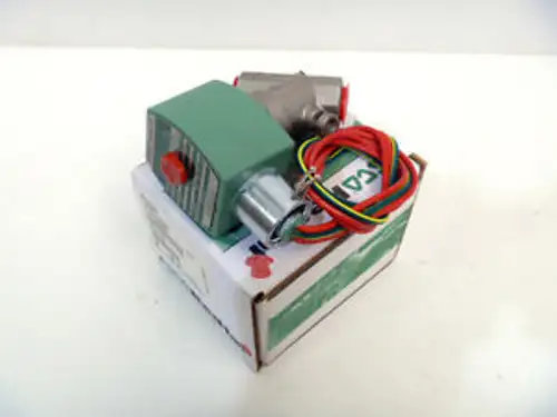 Asco 8210G036 2W NC 316SS 3/8 válvula solenoide