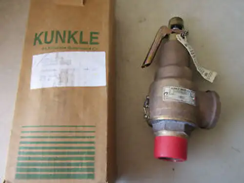 Kunkle Valve 6010Gfm01-Am 1-1/4 Safety Relief Valve 6010Gfm01-Am160 160Psi