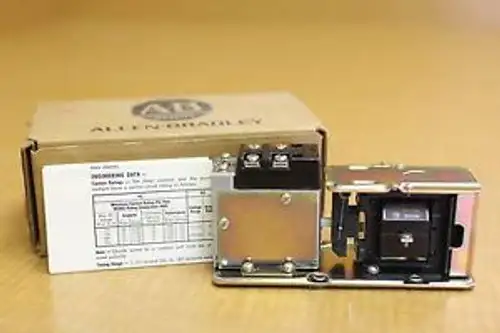 Allen-Bradley Ac Pneumatic Timing Relay 849-Z0D32 Bulletin 849 Nema A600