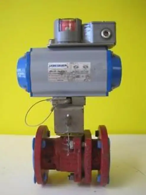 Jamesbury Spring Return Actuator W/Valve Mdl. Vpvl-250 Sr 4/5