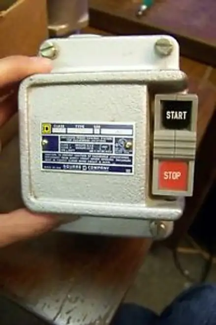 Square D 9001Br204 Control Station 2 Momentary Pushbuttons 1No-1Nc