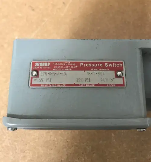 Sor Pressure Switch 55V1-K45-N4-B1A