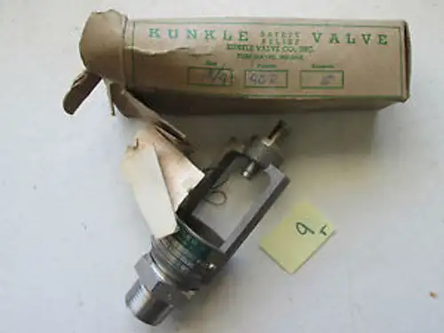 In Kunkle Safety Relief Valve 40R 3/4 Pressure 5 226-1