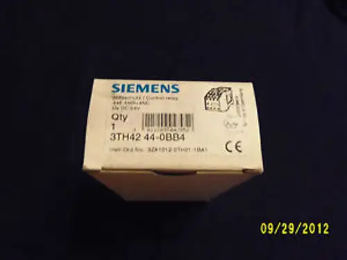 Siemens 3Th42 44-0Bb4 控制繼電器