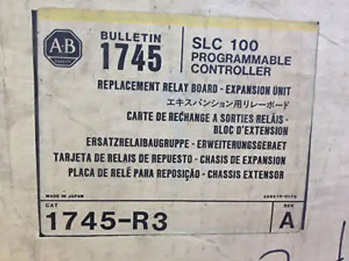 Allen Bradley 1745-R3 Slc 100 Relay Board