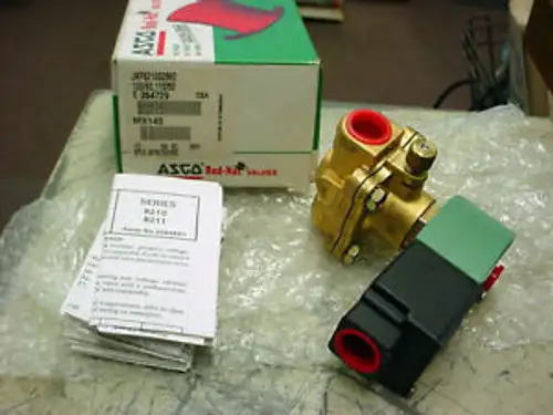 Asco Red-Hat Ii Solenoid Valve Jkf8210G2M0 302273-Mo Mp-C-086 1/2 Mx140