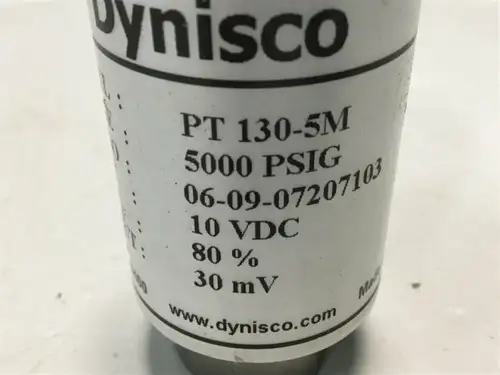 Dynisco Pt130-5M เซ็นเซอร์วัดความดันไฮดรอลิก