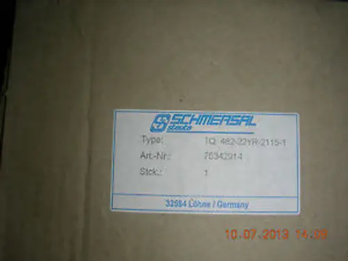 Schmersal Safety Pull Wire Switch Tq 482-22Yr-2115 Steute 75342914