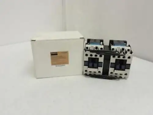 143285 In Dayton 2Uxn2 Reversing Contactor 12A 600V Max Coil: 24V@60Hz