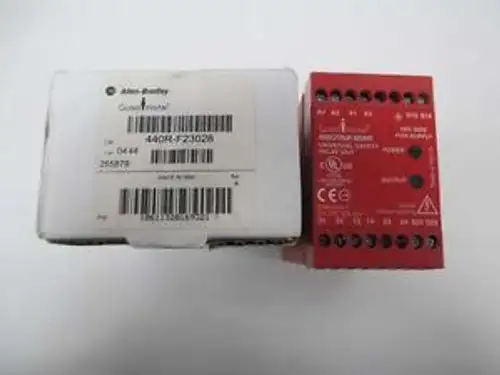 Allen Bradley 440R-F23028 Guardmaster Minotaur Safety Relay Ser A D337478