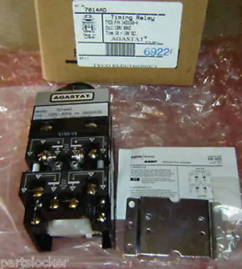 Agasta 7014Ad Timing Relay Tyco 1423160-4 Time 120V