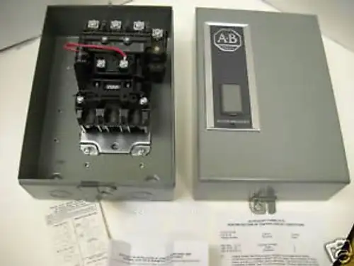 Allen Bradley 500-Baa940 Ac Contactor Size 1 With Enclosure