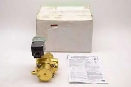 Asco Jkh8344G074Mo 25-125Psi 11.6W 24V-Dc 1/2 In Npt Solenoid Valve B494412