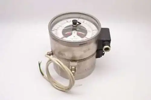 Wika 891.34.500 Tronic 0-3600Psi 6 In 1/2 In Npt Pressure Gauge B496536