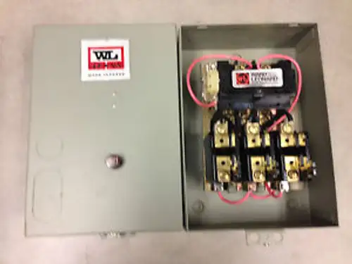 5011A3151-14 Ward Leonard Starter Size 1 120V N1 Encl