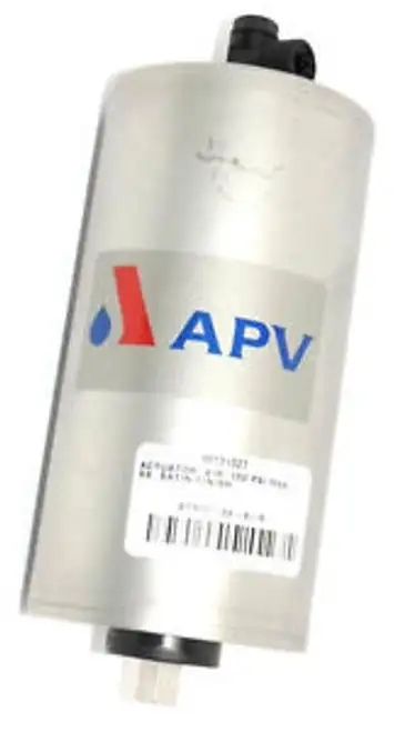 Apv M131027 Pneumatic Rotary Actuator Strm-33-0-6 150 Psi Max Satin Finish