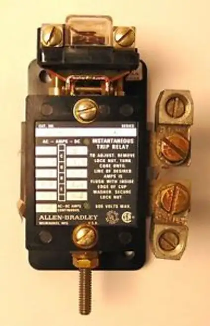 Allen Bradley 809-A05E Instantaneous Trip Relay