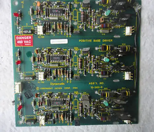 Dynamatic Positive Base Driver Pc Board 15-565-9