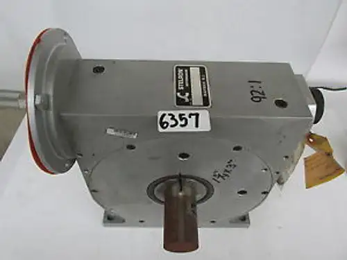 Stelron Gear Reducer Bgr3-1-L-0-56C 1.75-H 92:1 1-3/4 Od X 3 L Keyed Shaft