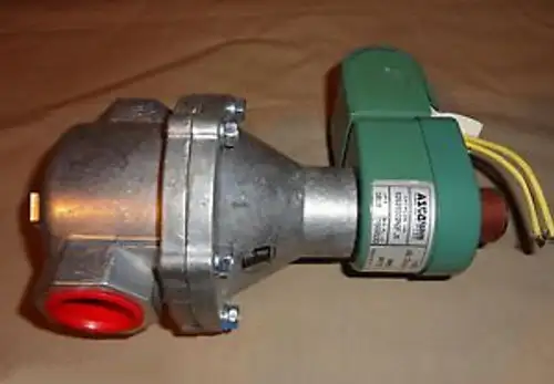 Asco S262Sg02N3F J5 Electric Solenoid Valve 1 Npt 120Vac N.O