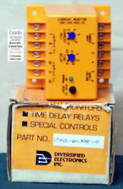 1 Dei Cmi120Ase10 Ac Over Current Monitor Relay