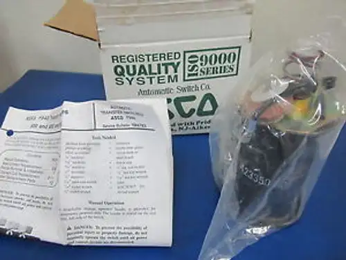 Asco Control Coil And Core Tube Assembly 423350-005 Iso 9000 Series