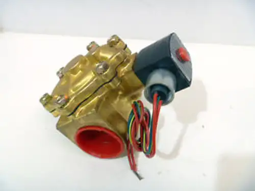 1-1/2 Asco Red Hat Ii Ef 8210G22 2W Nc Solenoid Valve 120/60
