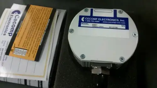 Cecomp Digi-Max Digital Gauge Model F22Bbl Vacuum / Pressure 6Dnd7