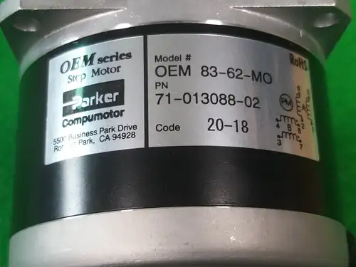 Lam Research 71-013088-02 Parker Step Motor Oem 83-62-Mo