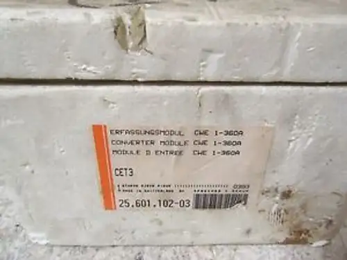 Sprecher + Schuh Cet3 Converter Module Cwe 1-360A 25.601.102-03