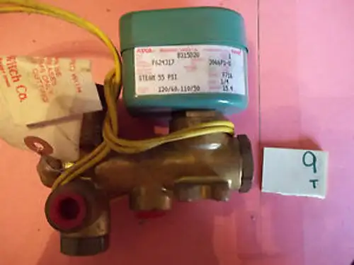 Asco Solenoid Valve 8315D2U Type 1 Steam 55 Psi 120/60 110/50 15.4W 204-2