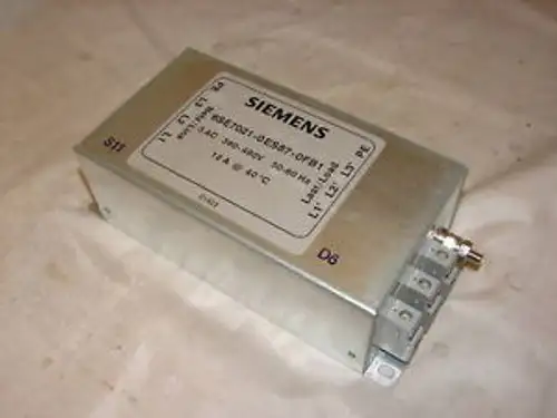 Siemens 6Es7-021-0Es87-0Fb1/6Es7021-0Es87-0Fb1/6Es70210Es870Fb1 Filter Nnb