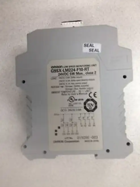Omron G9Sxlm224F10Rt Low Speed Monitoring Unit
